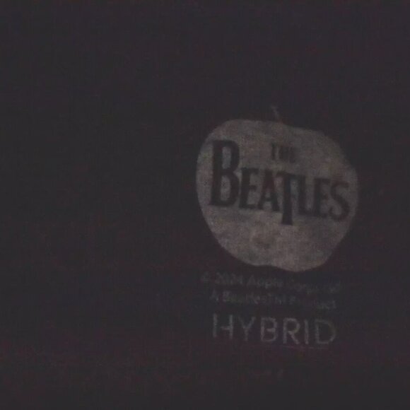 The Beatles Mens Abbey Road Crosswalk Classic Photo Black Shirt New - Picture 4 of 4